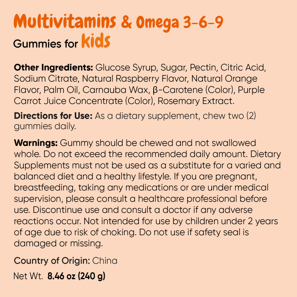 Multivitamin Gummies for Kids