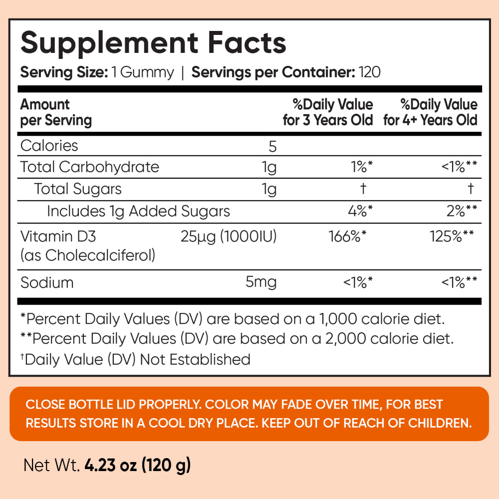 Vitamin D3 Gummies