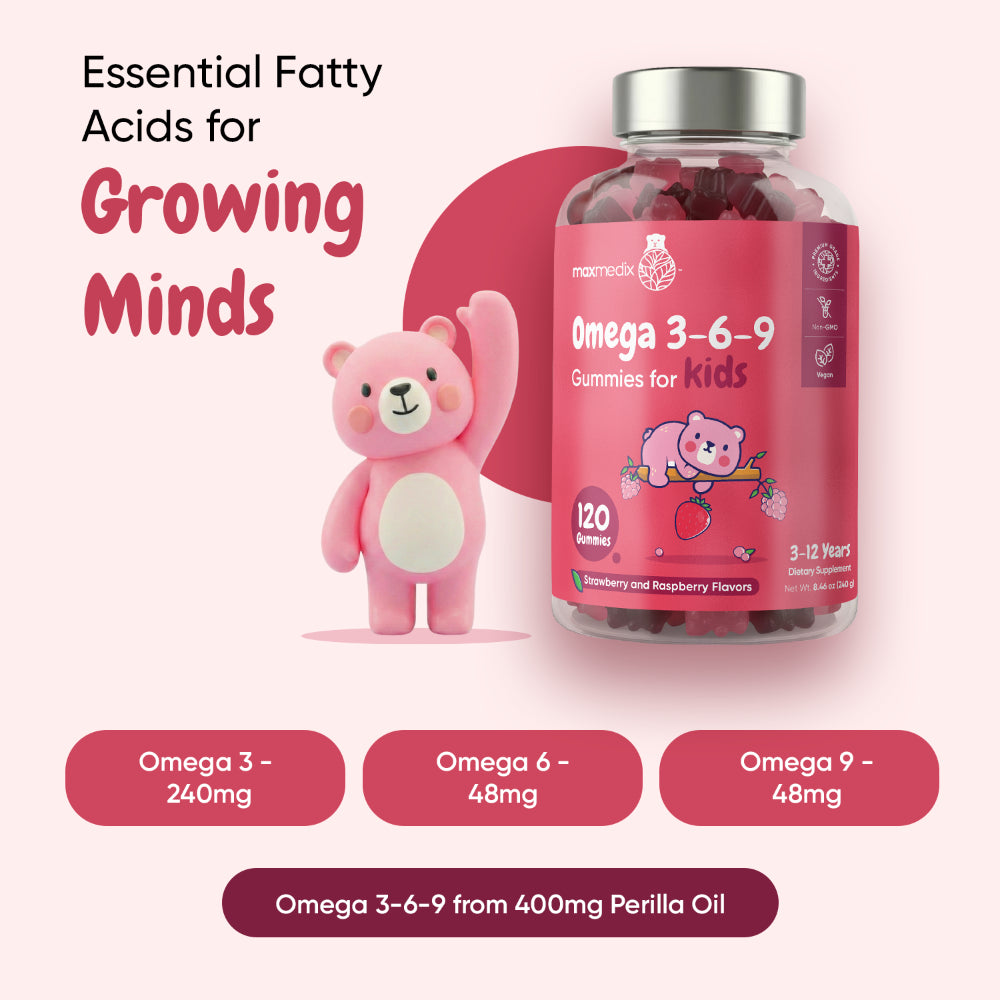 Omega 3-6-9 Gummies for Kids