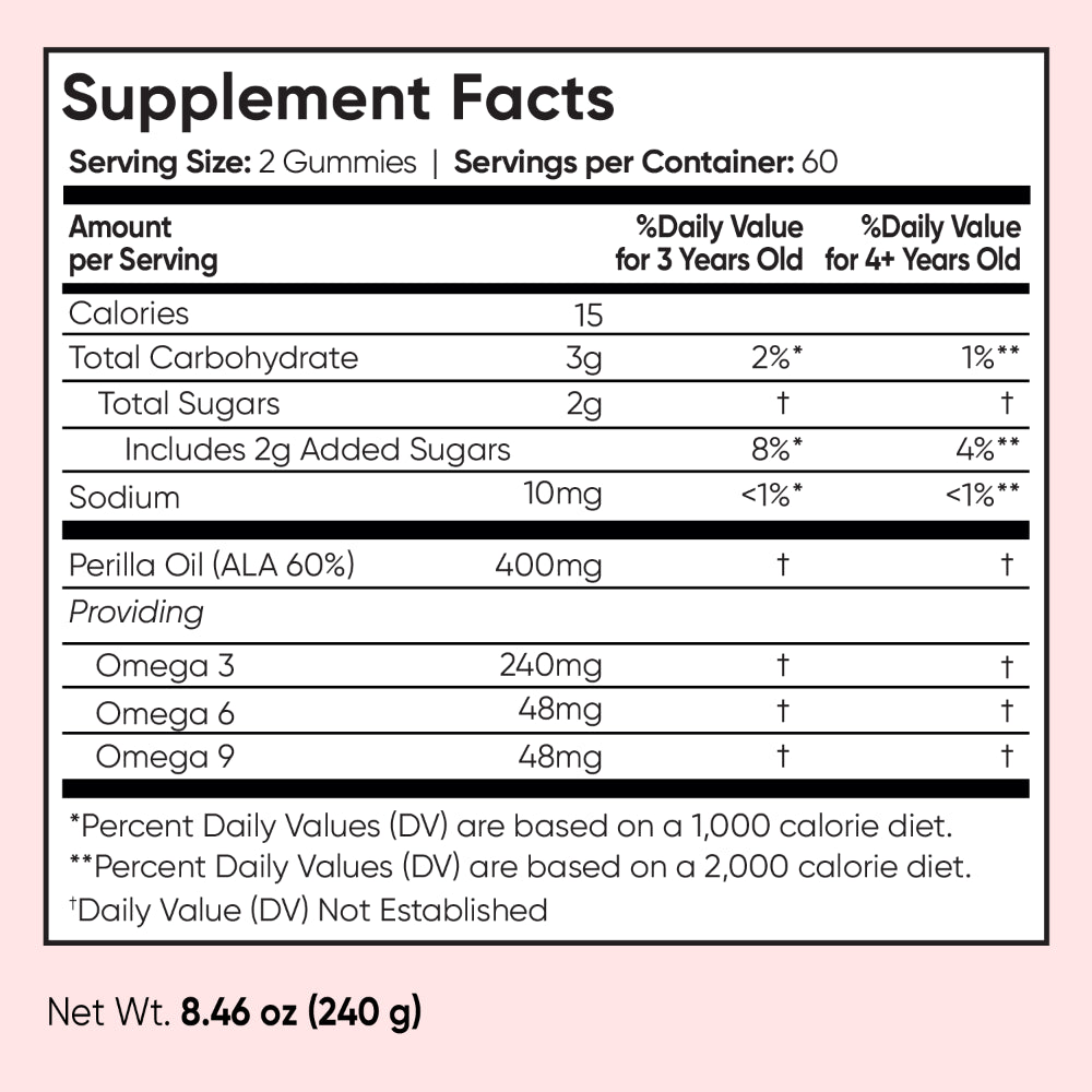 Omega 3-6-9 Gummies for Kids