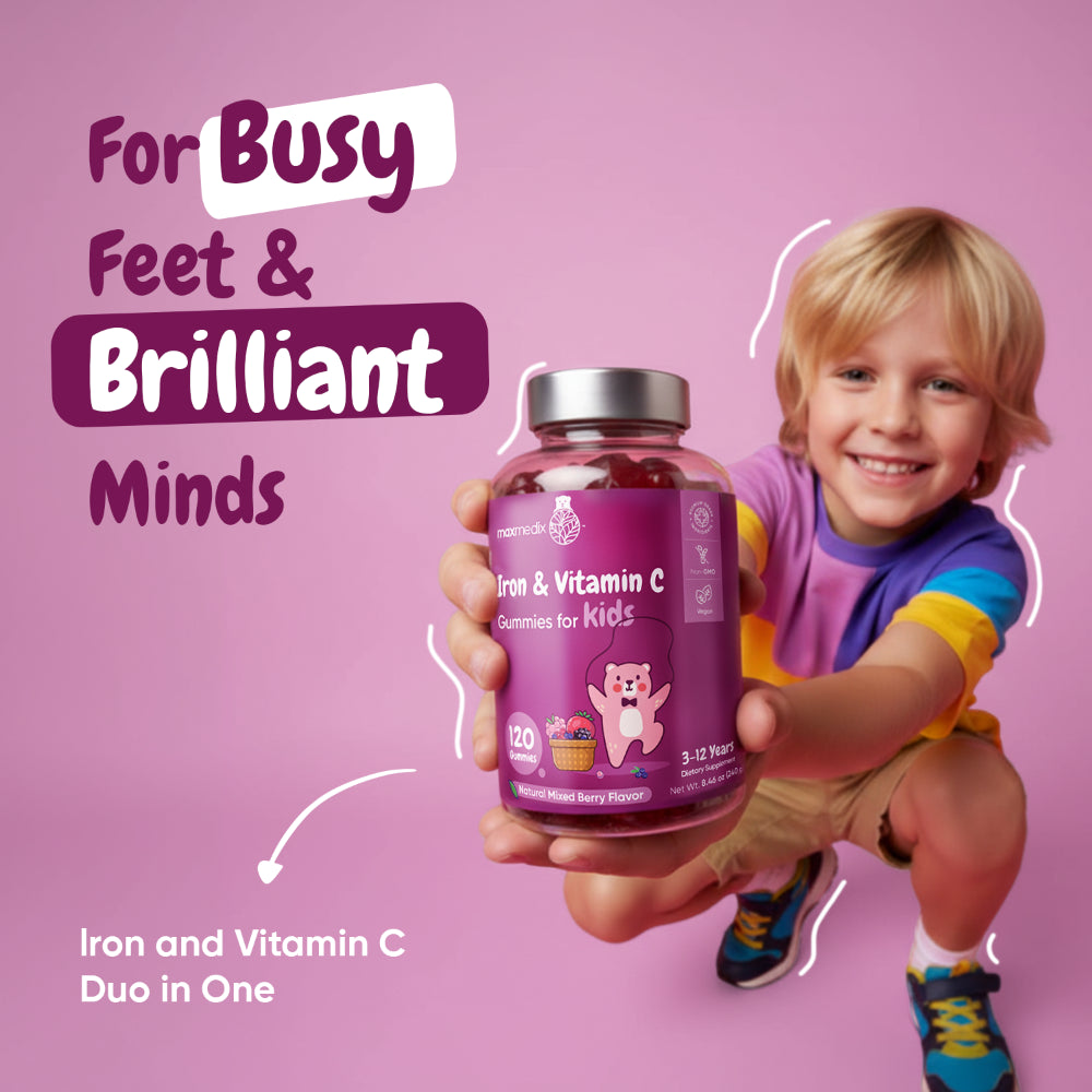 Iron & Vitamin C Gummies for Kids