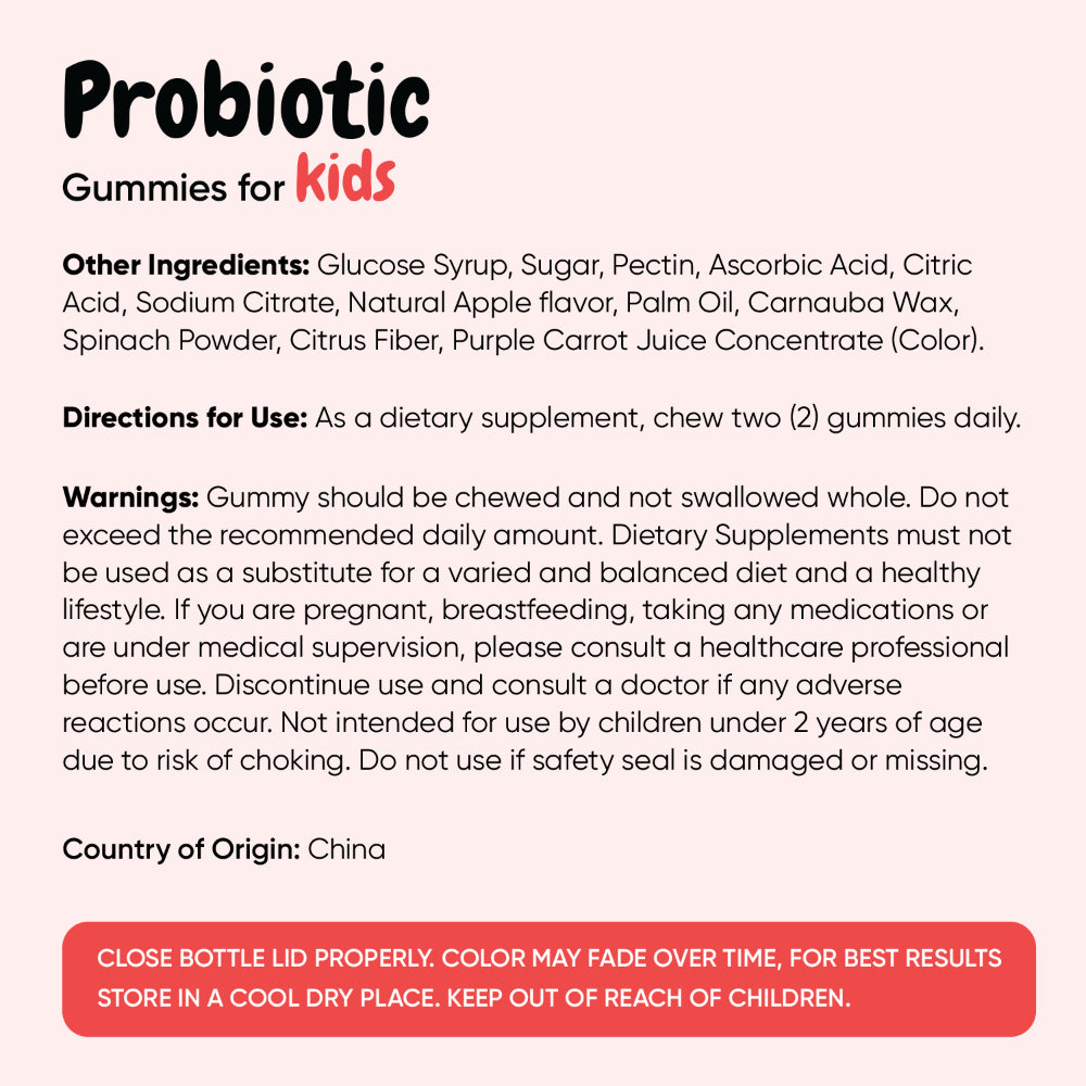 Probiotic Gummies for Kids