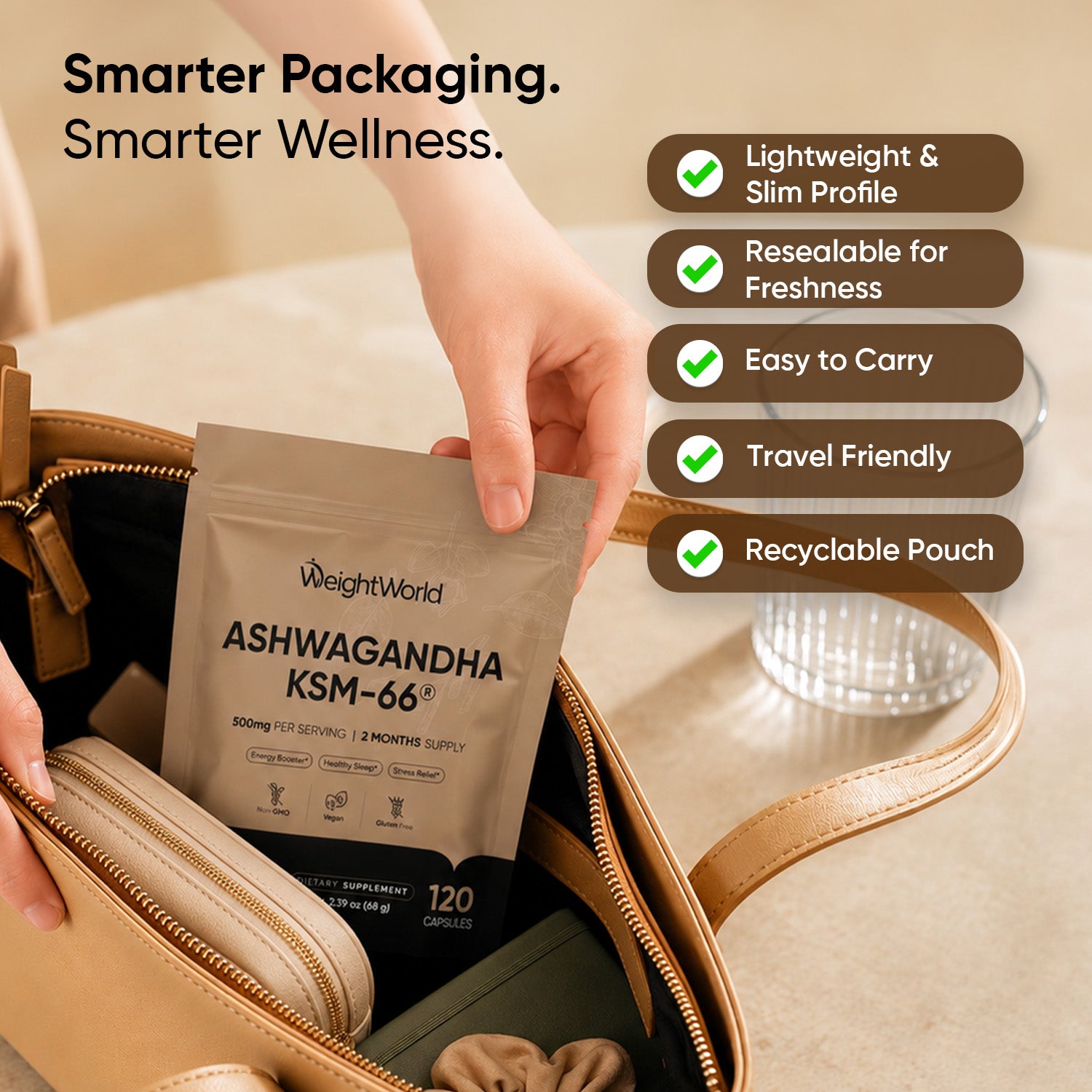 Ashwagandha Extract KSM-66 Capsules