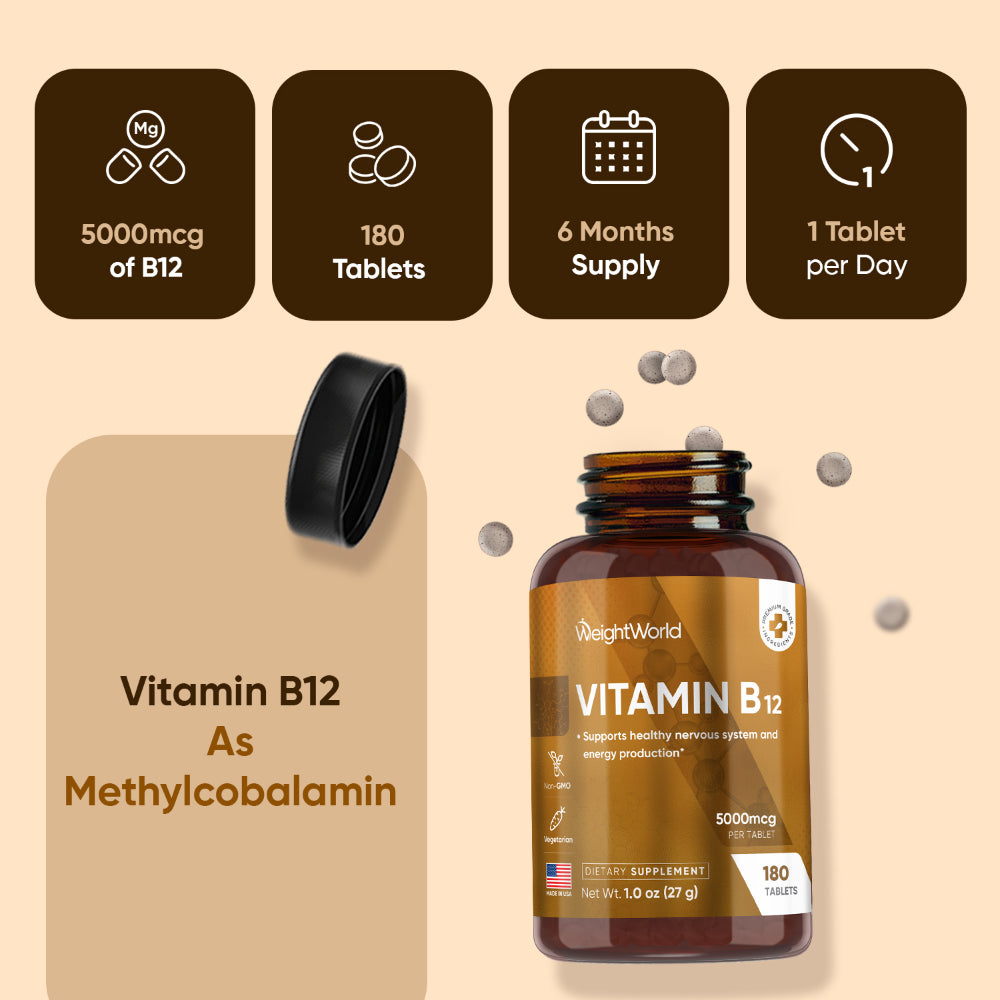 Vegan Vitamin B12 Tablets