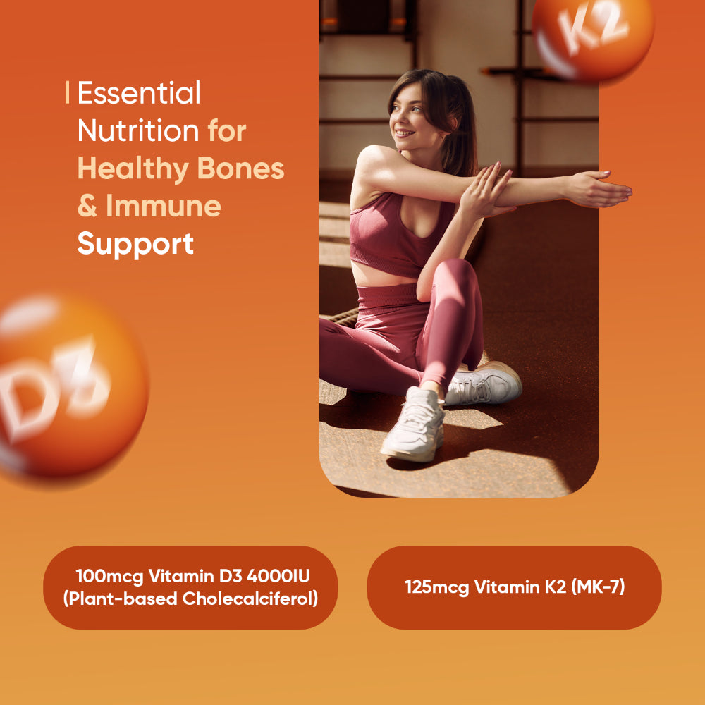 Vitamin D3 + K2 Tablets