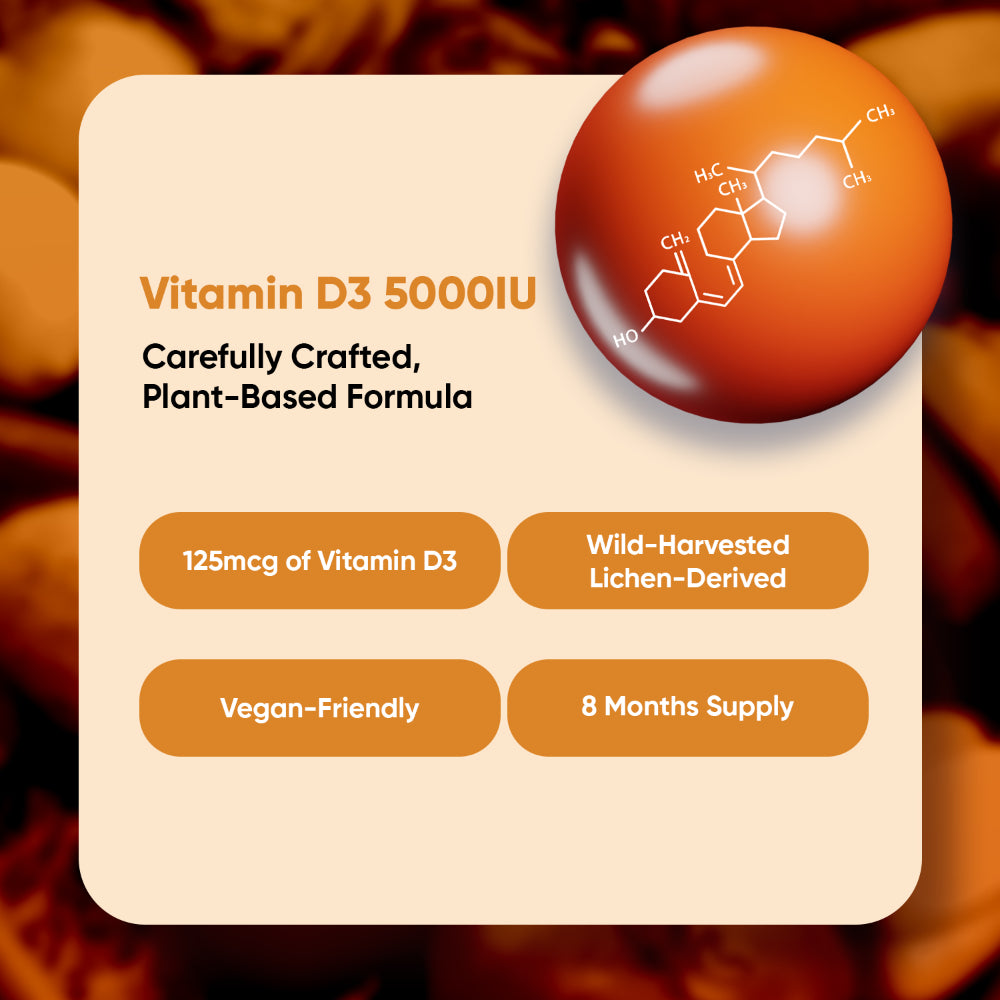 Vitamin D3 5000IU Tablets