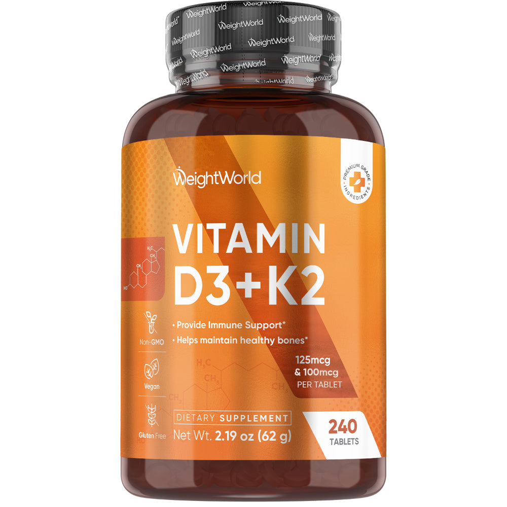 Vitamin D3 + K2 Tablets